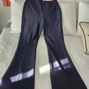 Nicole Miller Dark Navy Flare Pants